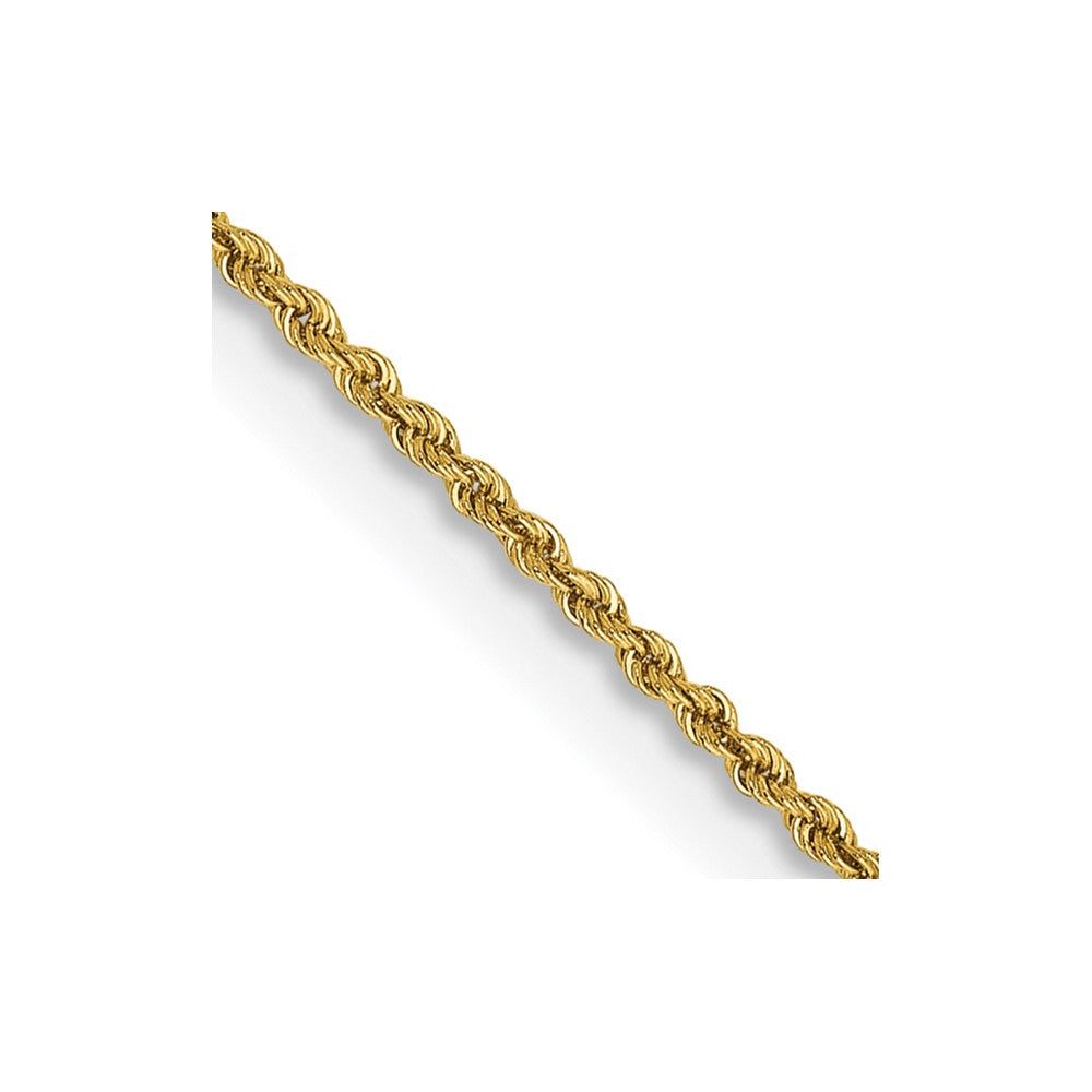 14k 1.5mm Solid Rope Chain