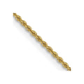 14k 2.0mm Solid Rope Chain