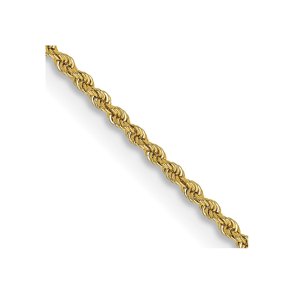 14k 2.0mm Solid Rope Chain