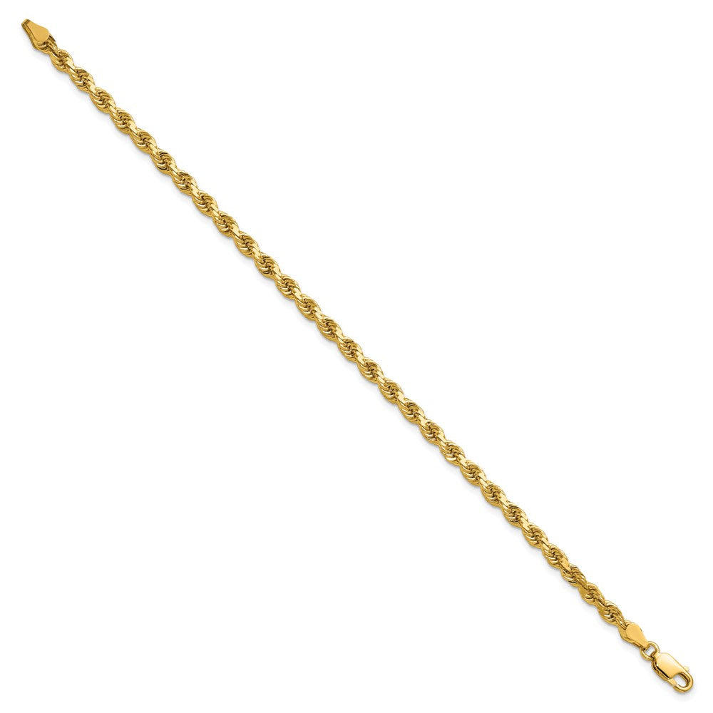 14k 3.75mm Diamond-cut Rope Chain