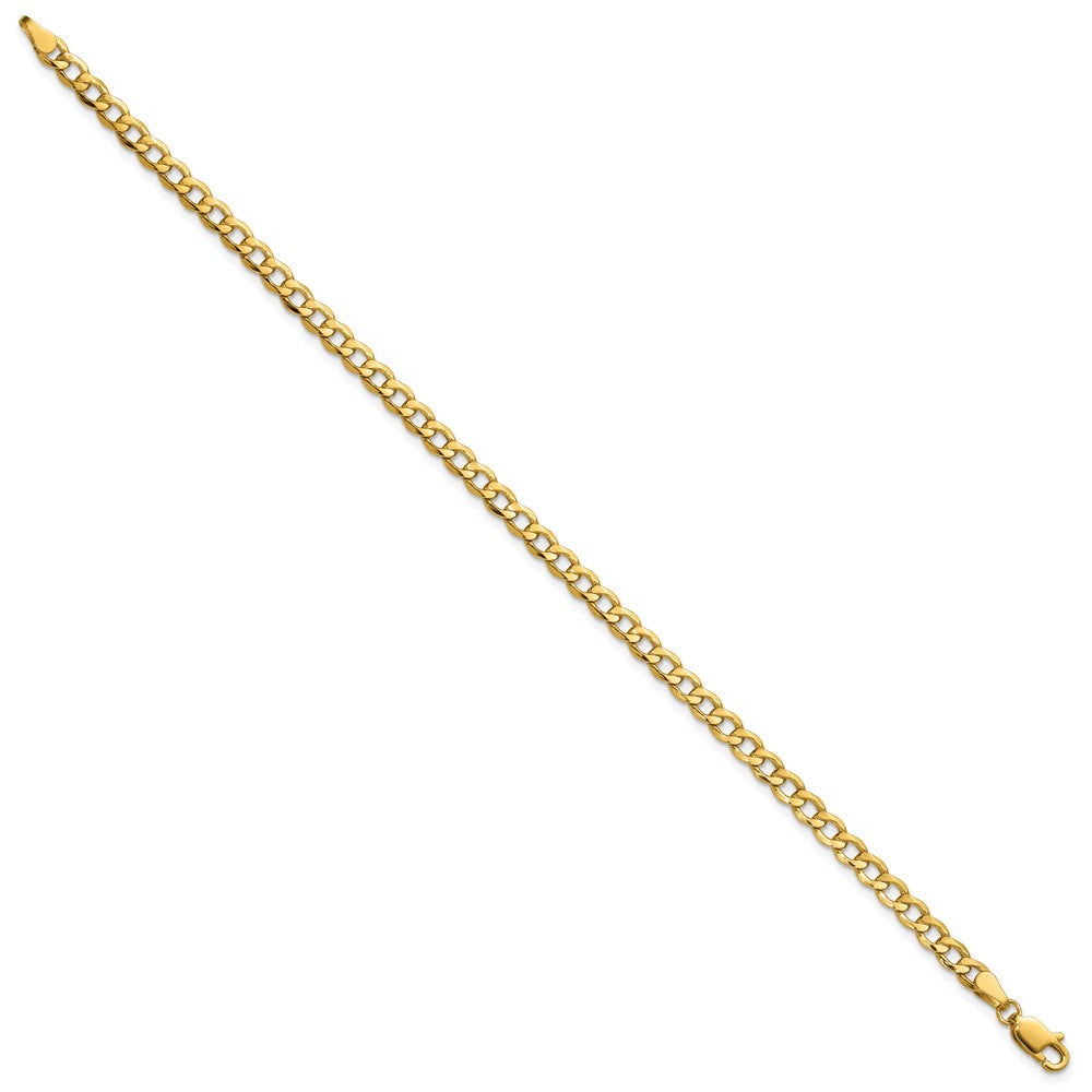 10k 4.3mm Semi-Solid Curb Link Chain