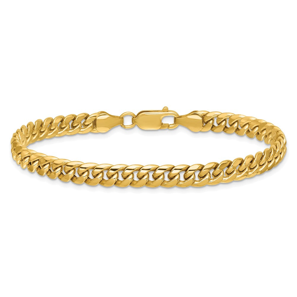 10k 6mm Semi-Solid Miami Cuban Chain