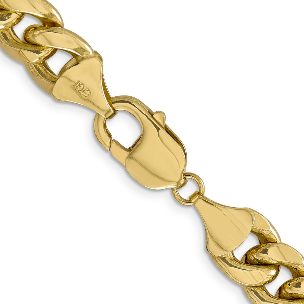 10k 11mm Semi-Solid Miami Cuban Chain