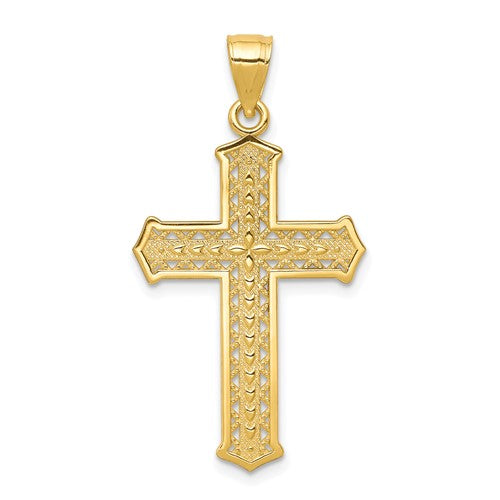 10k Cross Pendant
