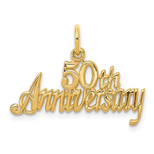 10k 50th ANNIVERSARY Charm