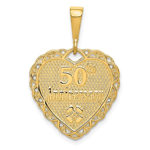 10k 50th ANNIVERSARY Charm