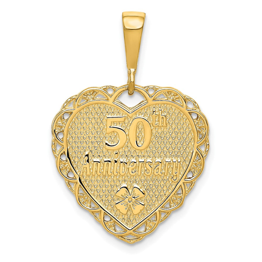 10k 50th ANNIVERSARY Charm