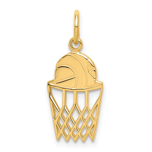 10K Basketball Charm