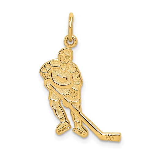 10K Hockey Charm
