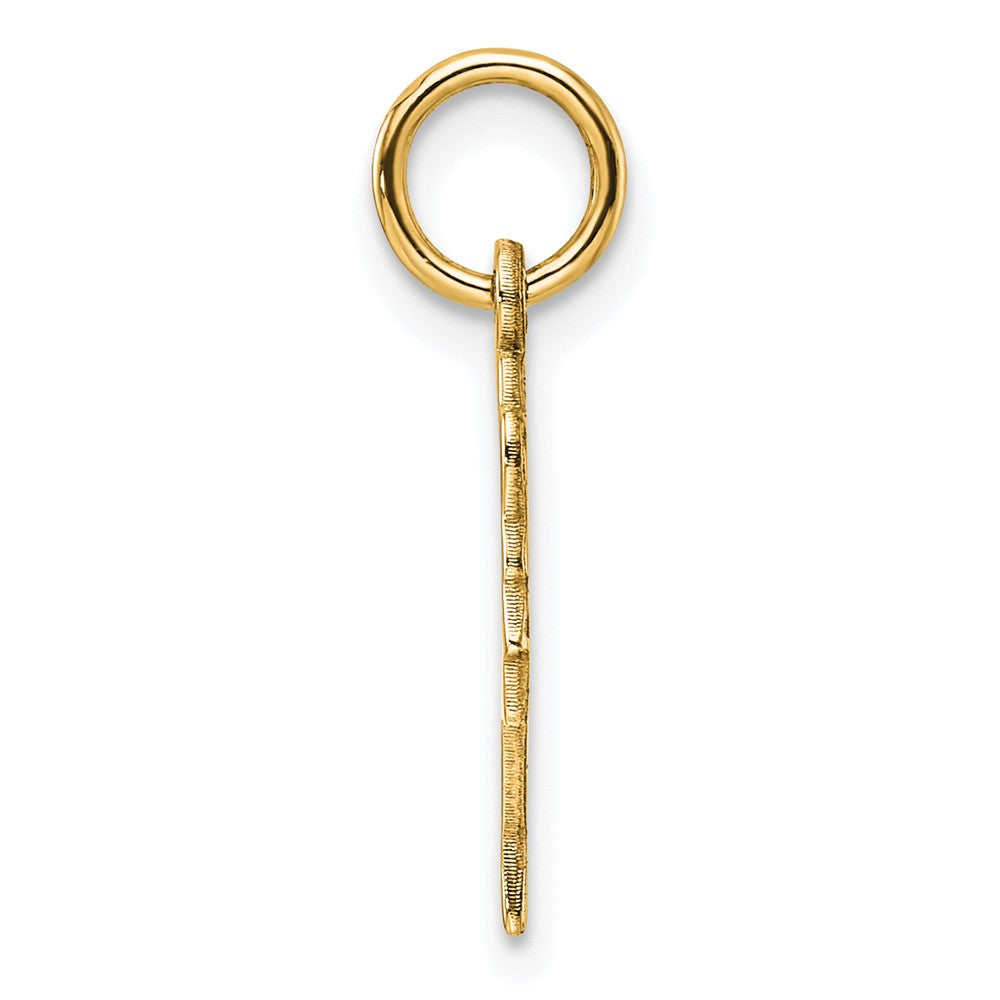 10k Solid Bust of Nefertiti Charm
