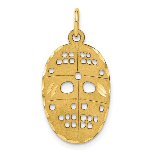 10k Hockey Mask Charm