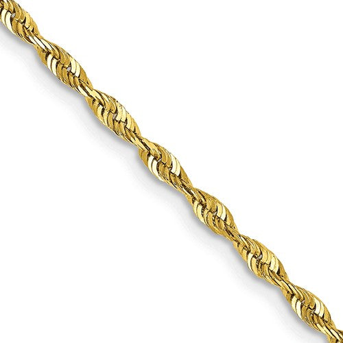 10k 2.0mm Ultra D/C Lightweight Rope Chain