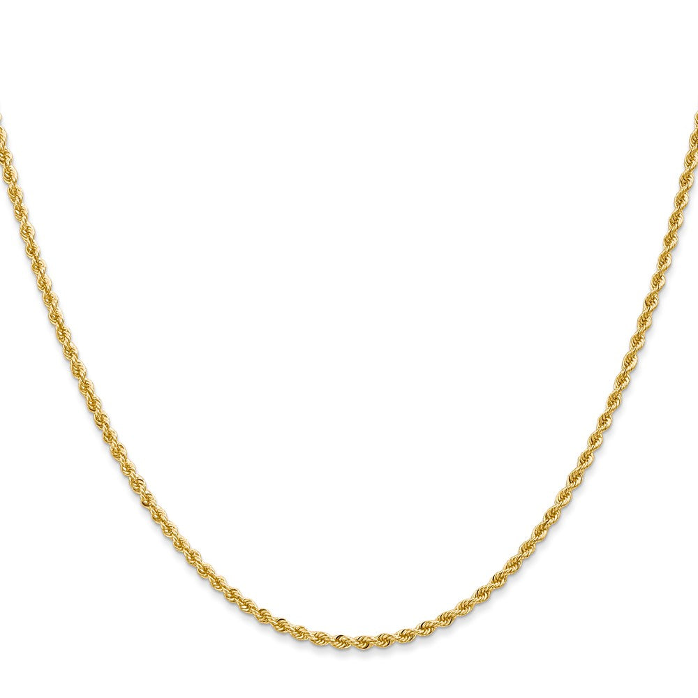 10k 2.0mm Solid Rope Chain