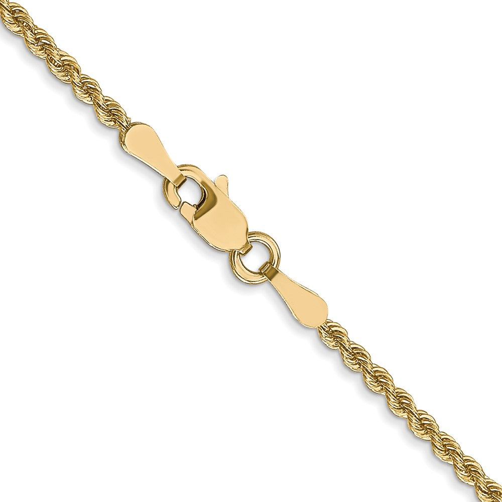 10k 2.0mm Solid Rope Chain