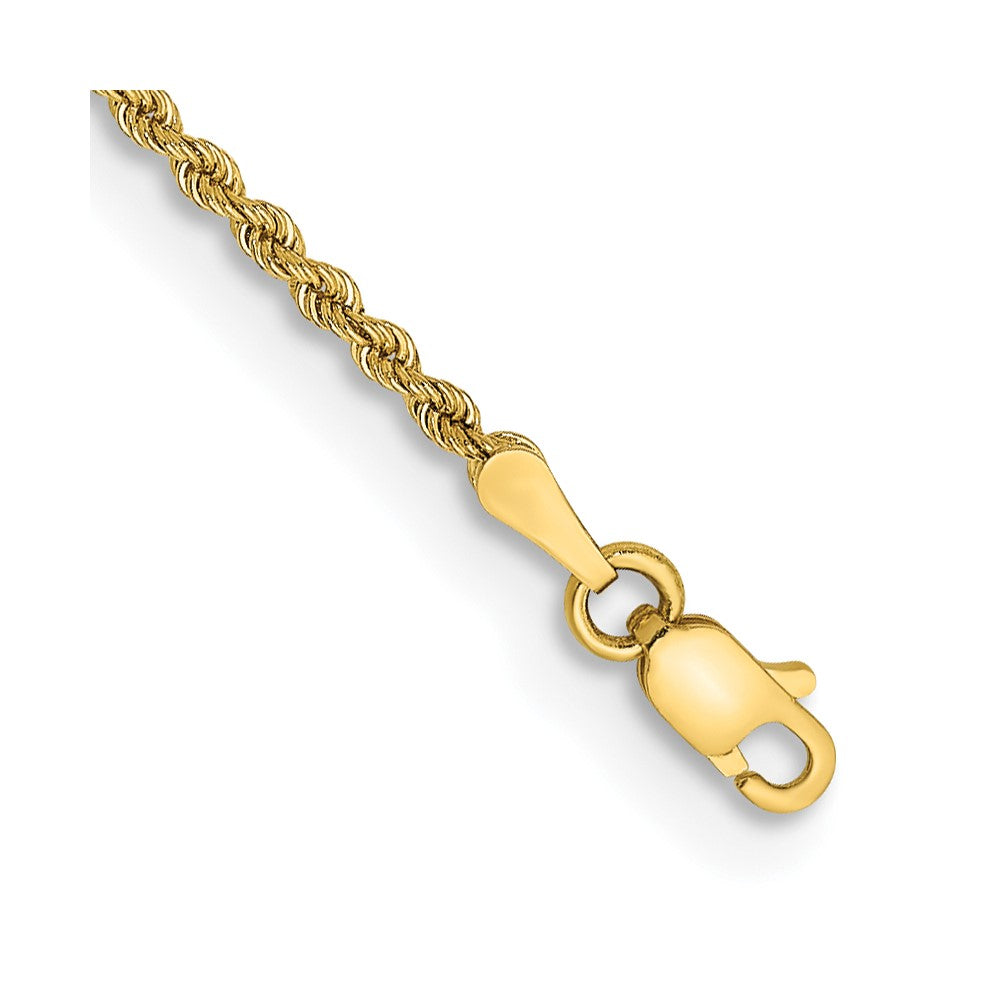 10k 2.0mm Solid Rope Chain