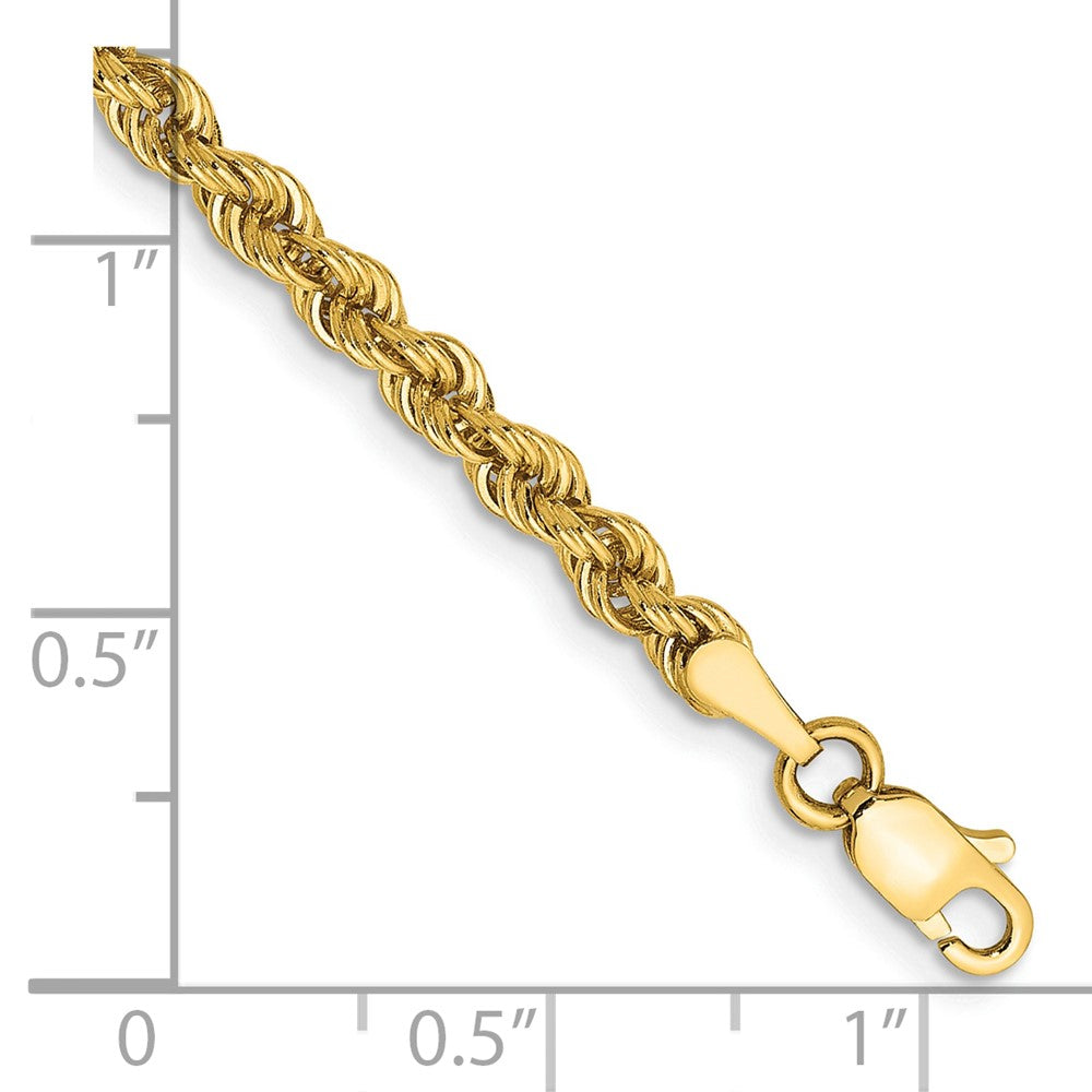 10k 3.0mm Solid Rope Chain