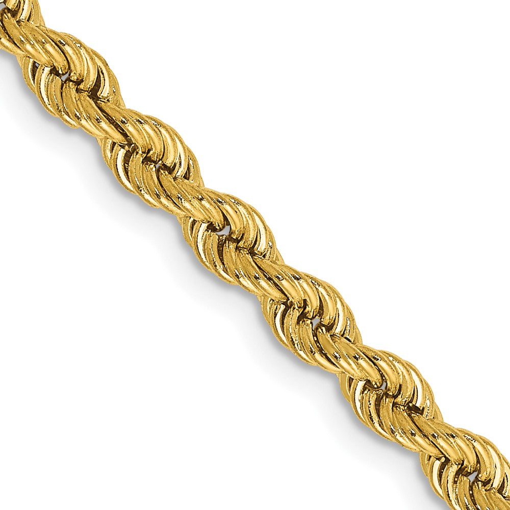 10k 3.65mm Solid Rope Chain