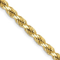 10k 4.0mm Diamond-cut Rope Chain