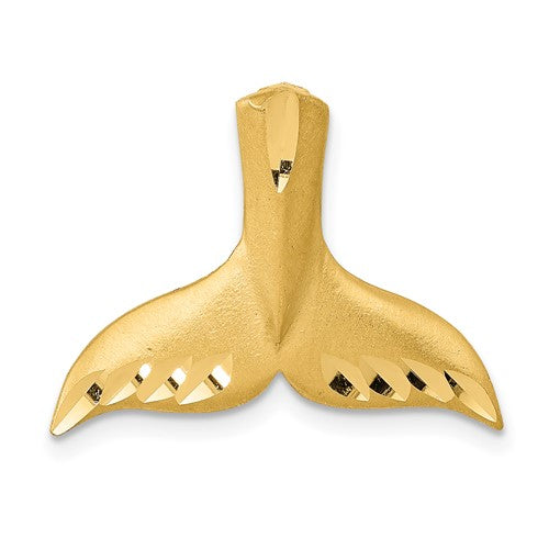 10K Diamond-cut Whale Tail Slide