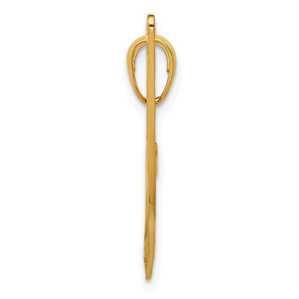 10K Air Boat Pendant