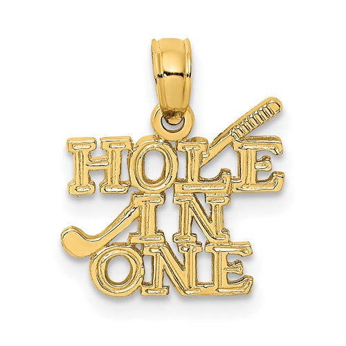 10K HOLE IN ONE with Golf Club Charm