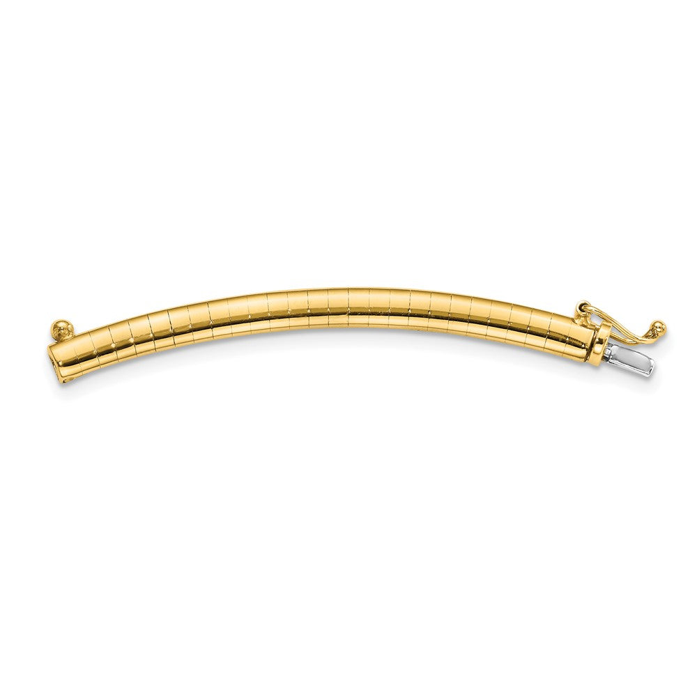 10k 4mm Omega Extender for Necklace