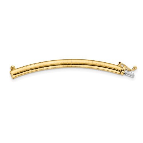 10k 4mm Omega Extender for Necklace