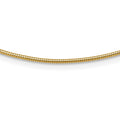 10k Yellow Gold 1.4mm Round Omega