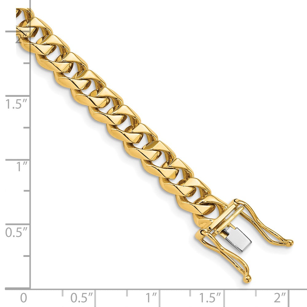 10k 7mm Hand-Polished Traditional Link Chain