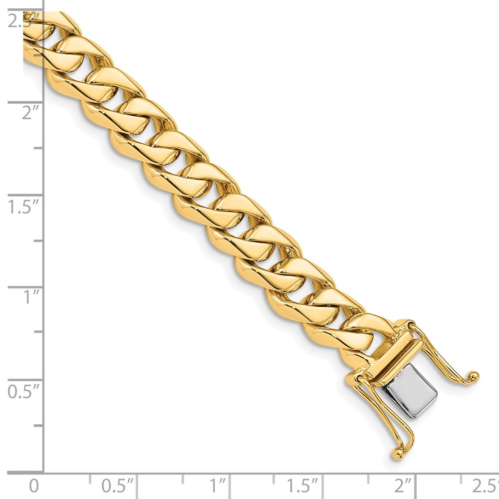 10k 8.5mm Hand-Polished Traditional Link Chain