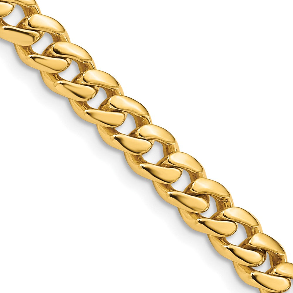 10k 5.7mm Hand-polished Miami Cuban Chain