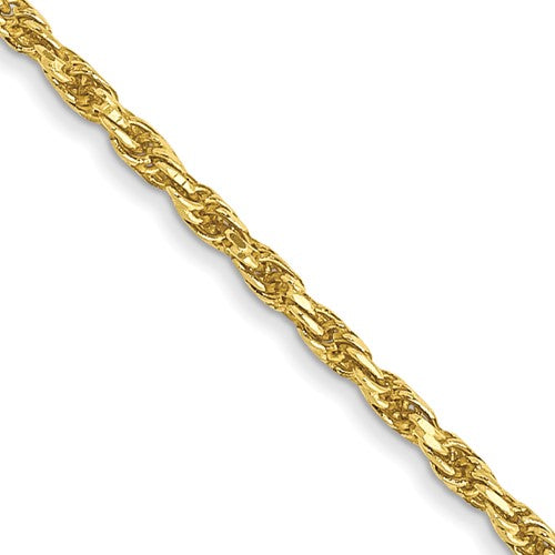 10k 1.3mm D/C Machine Made Rope Chain