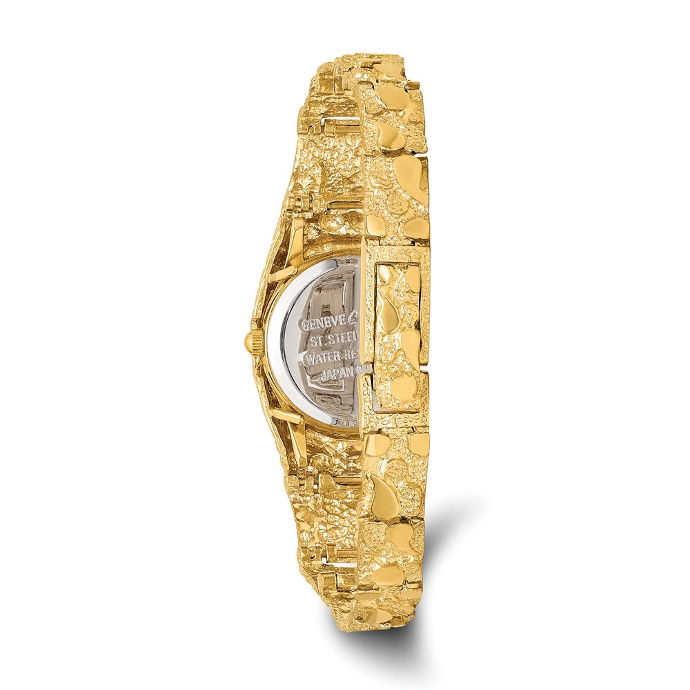 10k Champagne 22mm Dial Nugget Watch