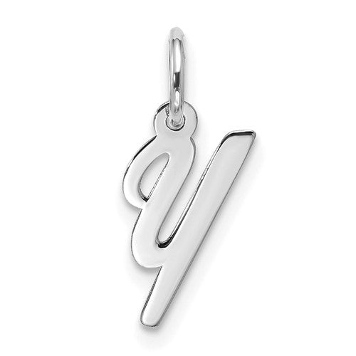 10kw Small Script Initial Y Charm