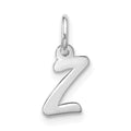 10kw Small Script Initial Z Charm