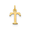 10ky Cutout Letter T Initial Charm