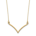 10k V Necklace