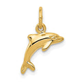 10k Dolphin Pendant