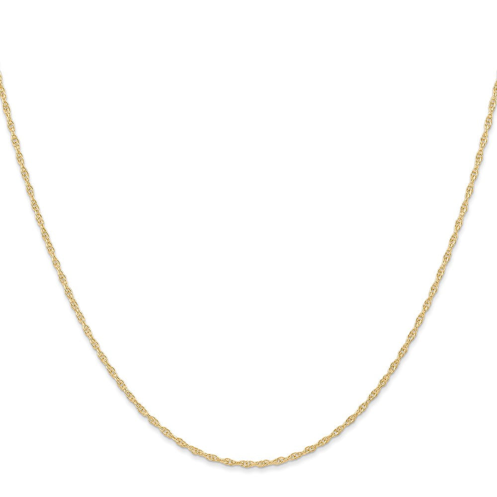 14K 1.15mmCarded Cable Rope Chain