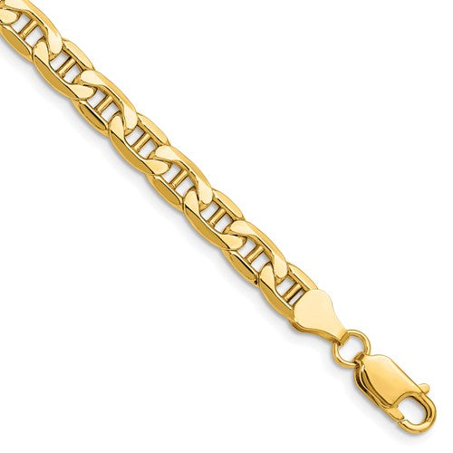 14k 6.25mm Semi-Solid Anchor Chain