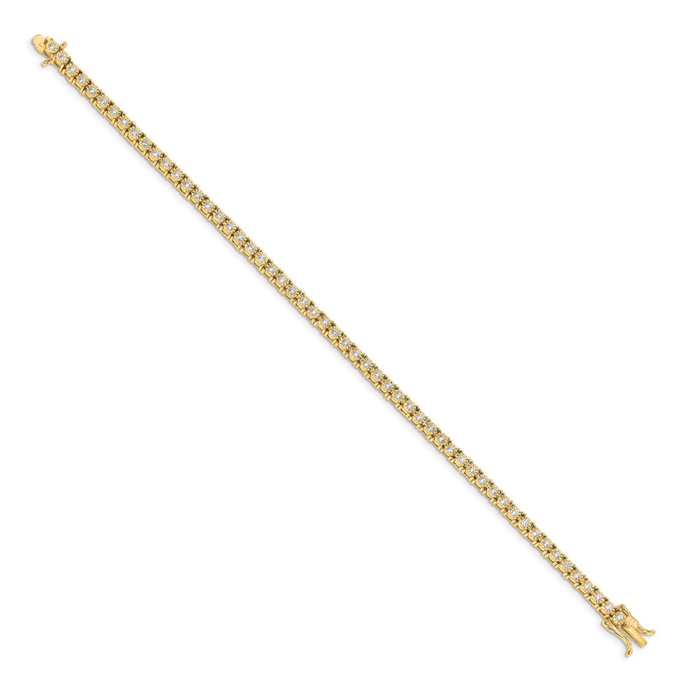 14k Illusion Setting Diamond Bracelet