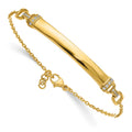 14k Diamond ID Bracelet