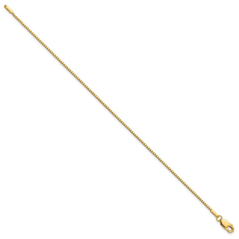 14k 1.1mm Box Chain
