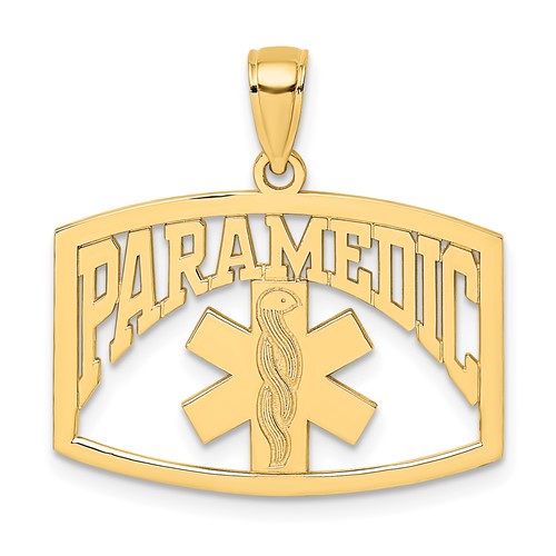 14k PARAMEDIC Charm