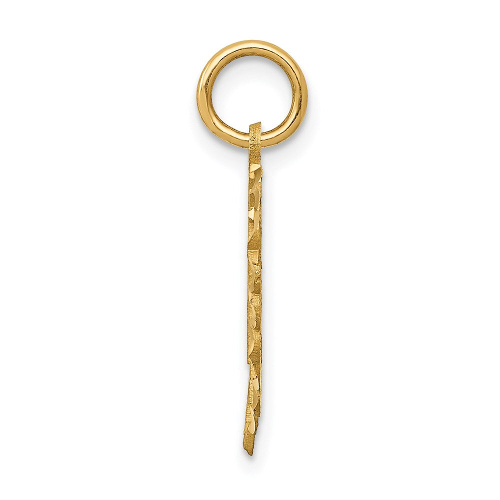14k 21 in Heart Charm