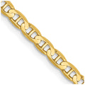14k 3mm Concave Anchor Chain