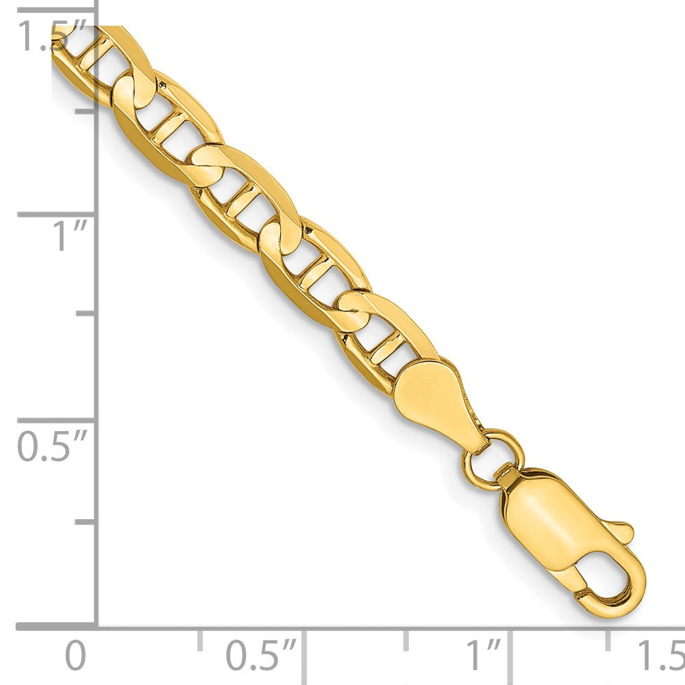 14k 4.5mm Concave Anchor Chain