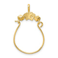 14K Cards and Dice Charm Holder