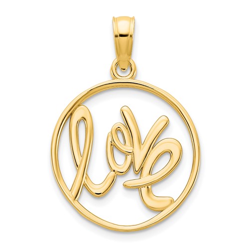 14ky Love charm