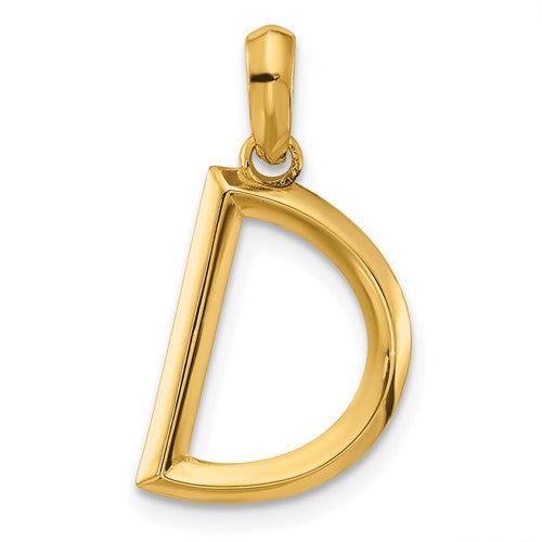14ky Fancy Letter D